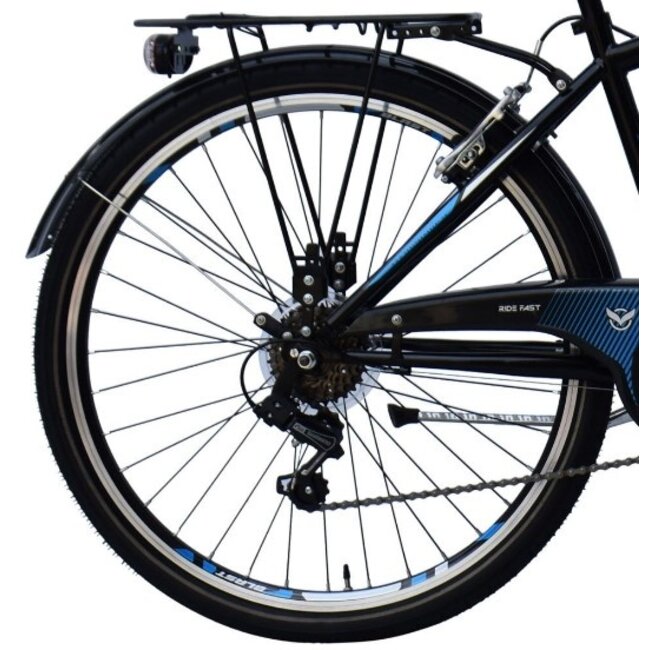 Wings Jongensfiets 26 Inch Blast 6V Blauw