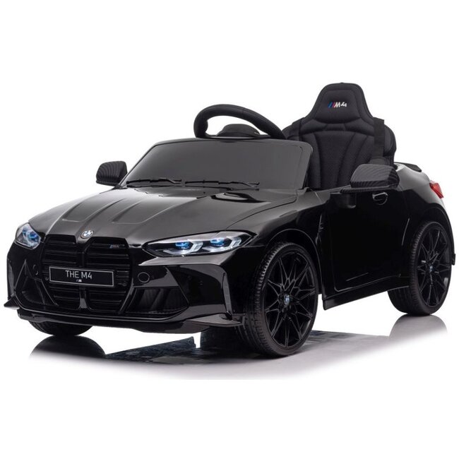 Rollzone Elektrische Kinderauto BMW M4 Zwart