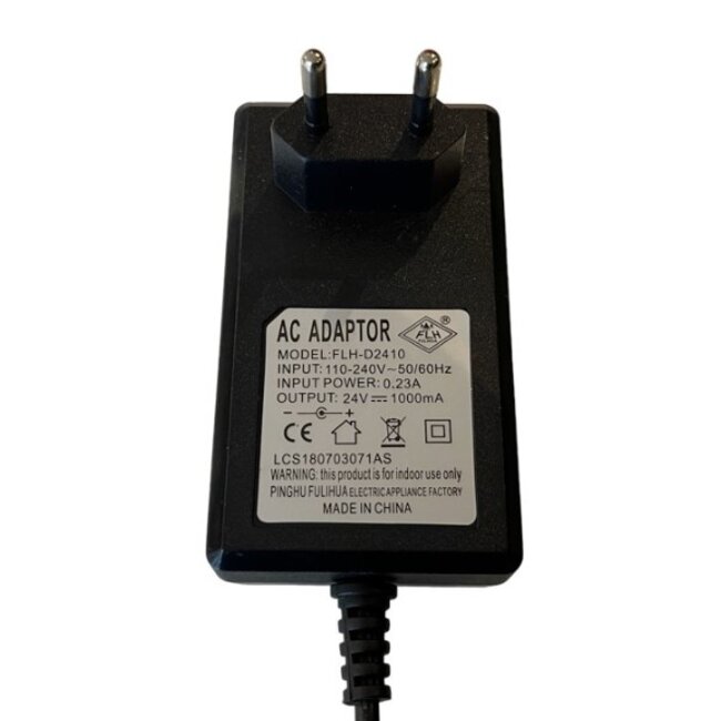 Acculader Oplader Kinderauto 24 Volt Rond