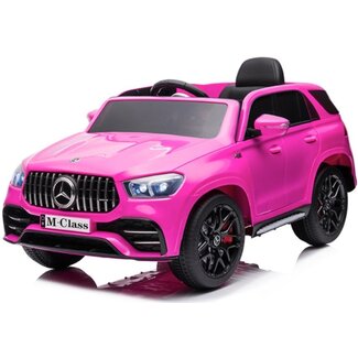 Mercedes Rollzone Kinderauto Mercedes M-Class Roze - Showroom Model