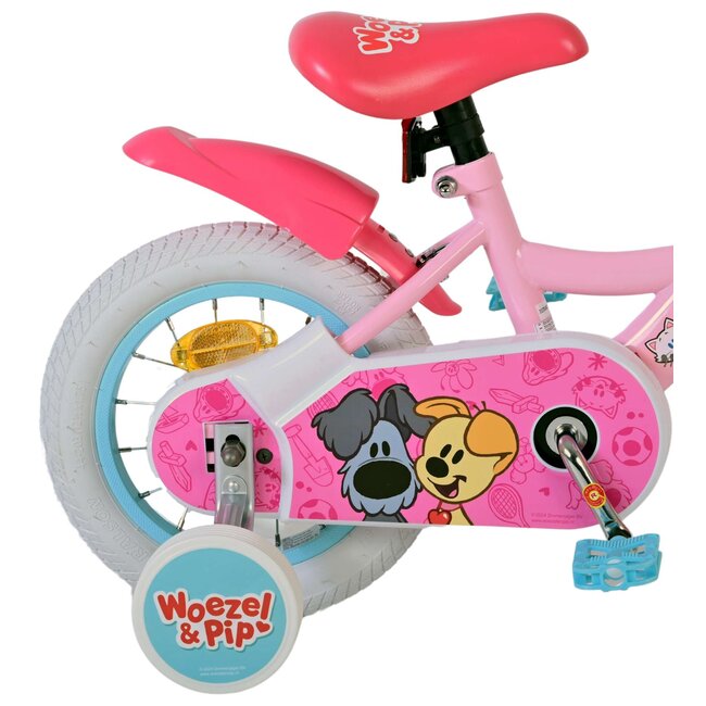 Woezel en Pip Fiets 12 Inch Roze 31270-SACB