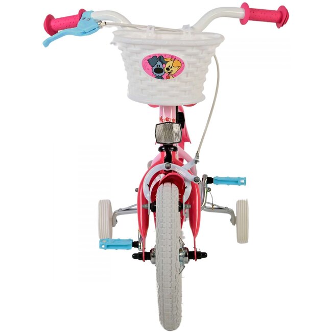 Woezel en Pip Meisjesfiets 12 Inch Roze 31270