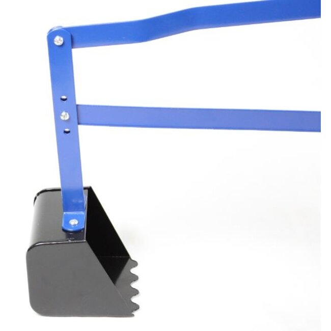 Speelgoed Zandbak Kinder Kraantje Blauw Op Wielen