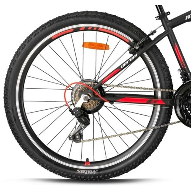 Geroni Jongens Mountainbike 26 Inch Magnum 21V Rood