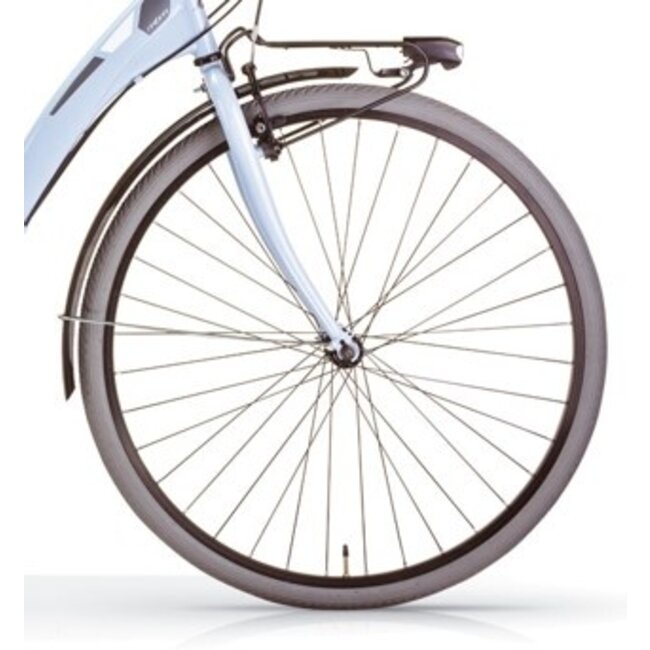 MBM Meisjesfiets 24 Inch Agora 6 Versnellingen Lichtblauw - Showroom Model