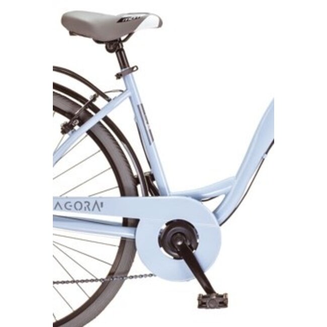 MBM Meisjesfiets 24 Inch Agora 6 Versnellingen Lichtblauw - Showroom Model