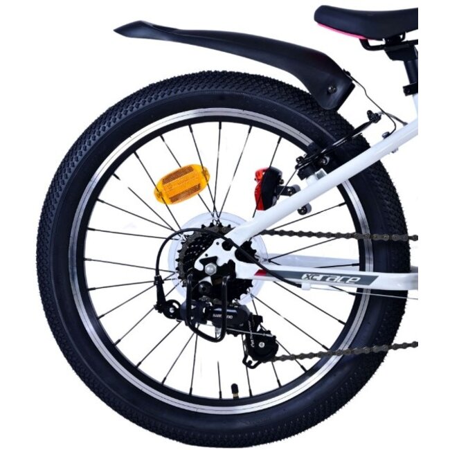 Meisjes Mountainbike 20 Inch Volare XC Race Roze 22162