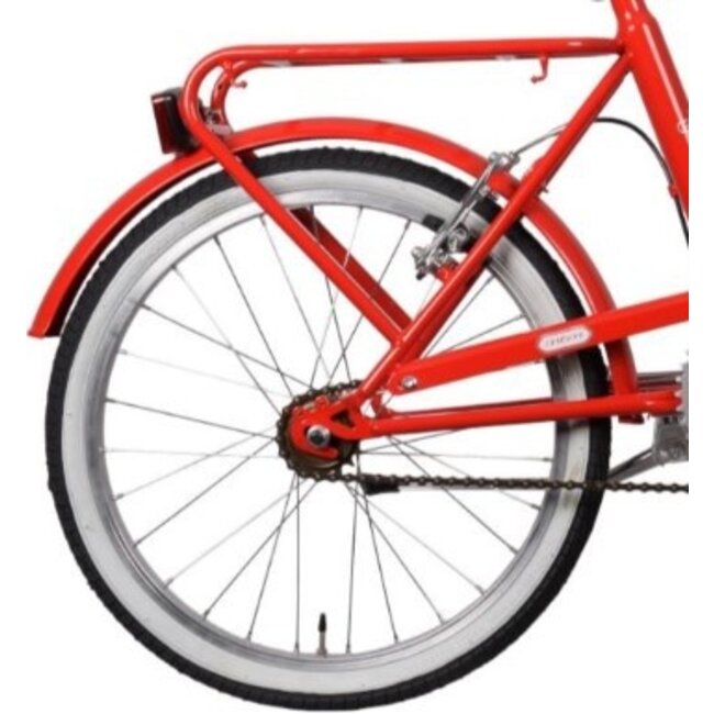 Vouwfiets 20 Inch MBM Angela Rood