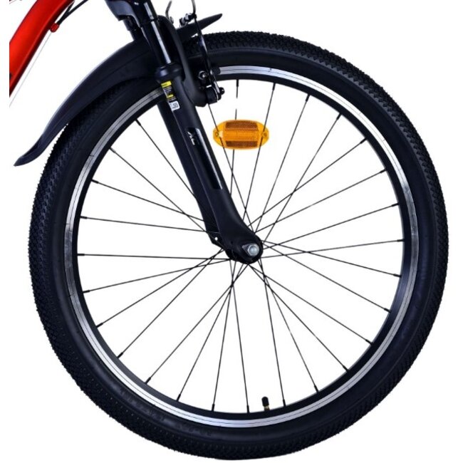 Jongens Mountainbike 24 Inch Volare XC Race 21V Rood 22561