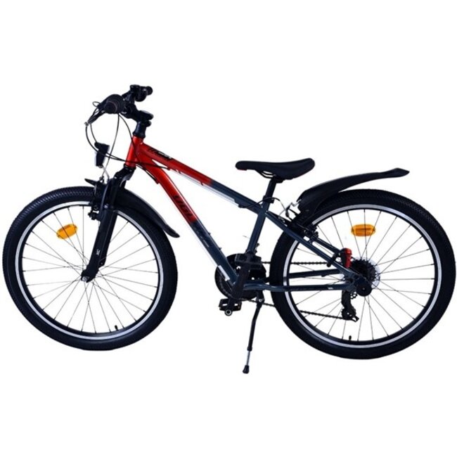 Jongens Mountainbike 24 Inch Volare XC Race 21V Rood 22561