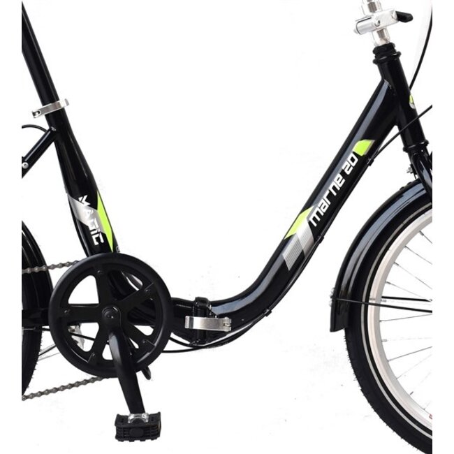 Magic Vouwfiets 20 Inch Marne 6 Versnellingen Zwart