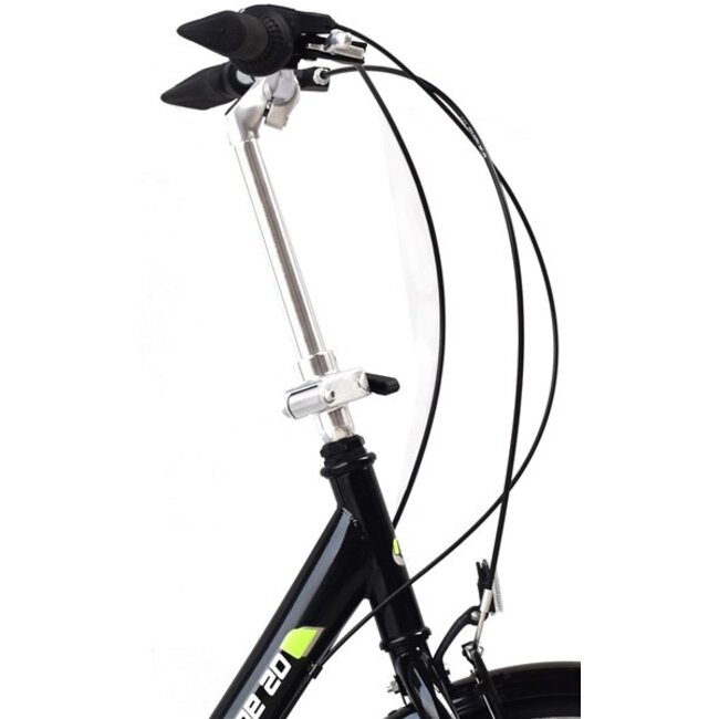 Vouwfiets 20 Inch Magic Marne 6V Zwart