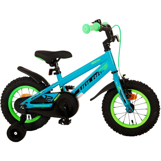 Volare Jongensfiets 12 Inch Rocky Groen 21127