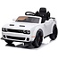 Rollzone Elektrische Kinderauto Dodge Challenger SRT Wit