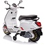 Rollzone Elektrische Kindermotor Vespa 12V Wit