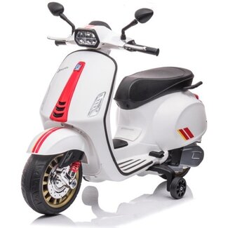 Vespa Rollzone Elektrische Kindermotor Vespa 12V Wit