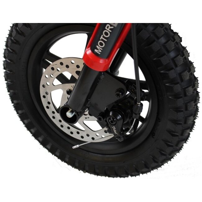 Elektrische Kindermotor Crossmotor 24 Volt Rood