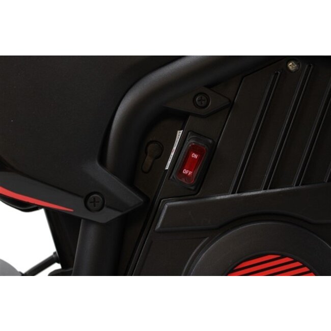 Elektrische Kindermotor Crossmotor 24 Volt Rood