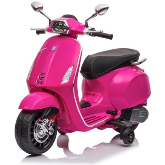 Rollzone Elektrische Kindermotor Vespa 12V Roze