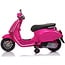 Rollzone Elektrische Kindermotor Vespa 12V Roze