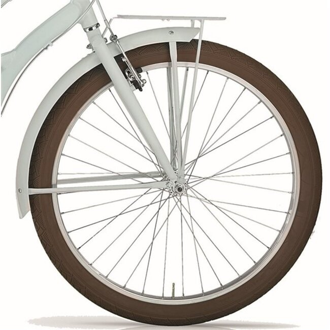 MBM Aluminium Damesfiets 26 Inch Maui Beach Cruiser 7 V Mat Blauw