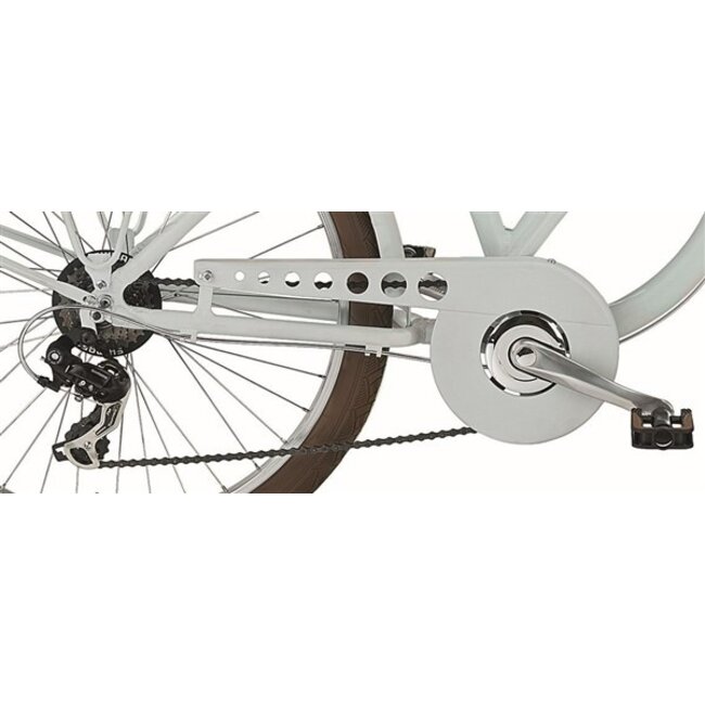 MBM Aluminium Damesfiets 26 Inch Maui Beach Cruiser 7 V Mat Blauw