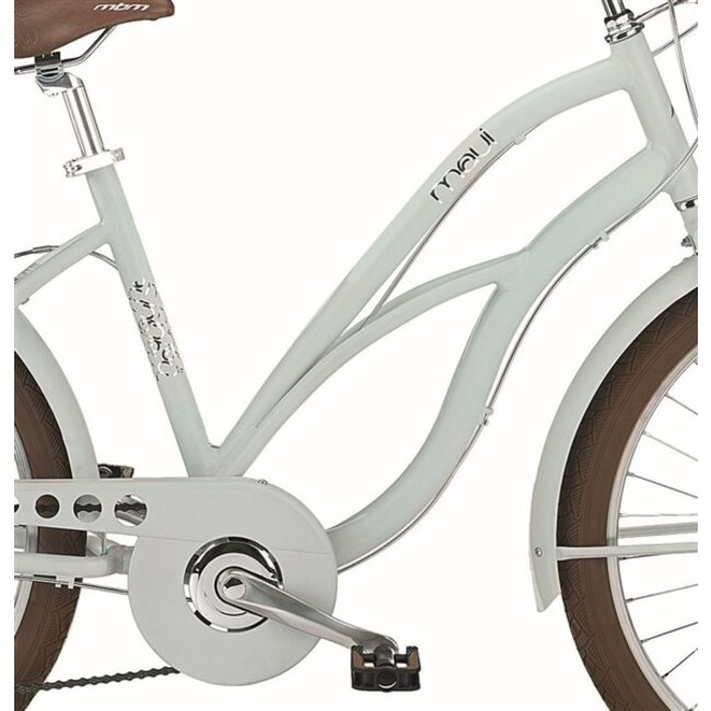 MBM Aluminium Damesfiets 26 Inch Maui Beach Cruiser 7 V Mat Blauw