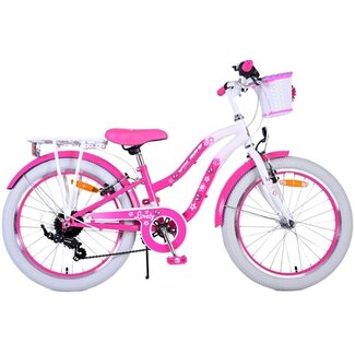 Volare Kinderfietsen Meisjesfiets 20 Inch Volare Lovely Roze 22122