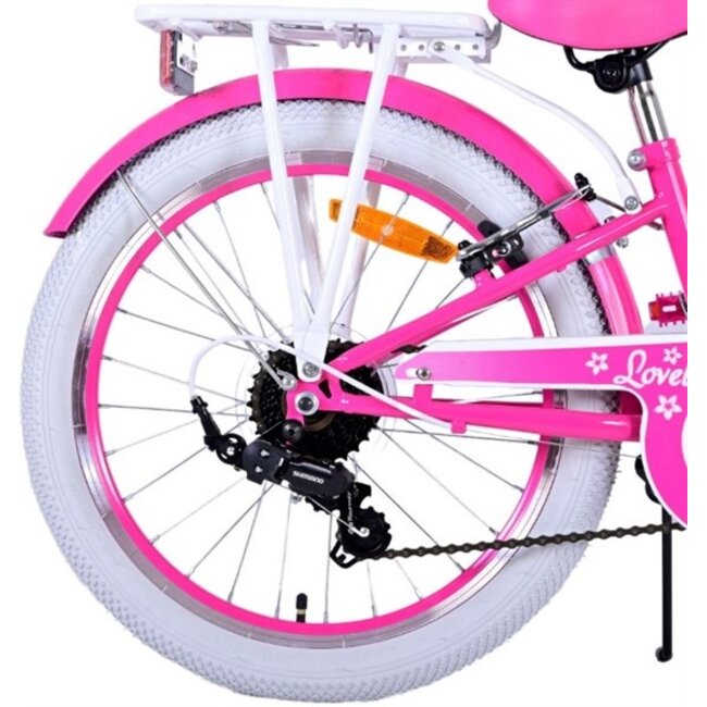 Meisjesfiets 20 Inch Volare Lovely 7V Roze 22122