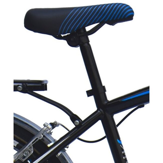 Wings Jongensfiets 20 Inch Blast 6 Versnellingen Blauw