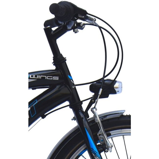 Wings Jongensfiets 20 Inch Blast 6 Versnellingen Blauw