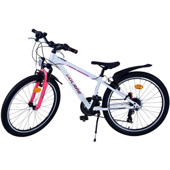 Volare Meisjes Mountainbike 24 Inch XC Race 21V Roze 22562