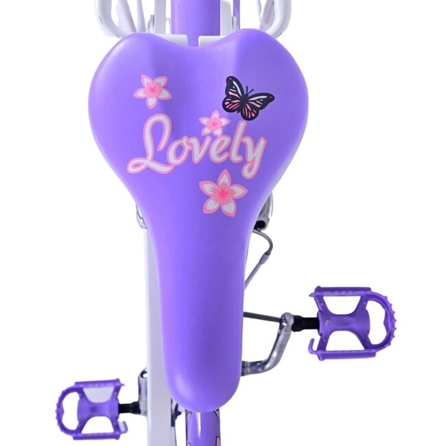 Meisjesfiets 20 Inch Volare Lovely Paars 22124