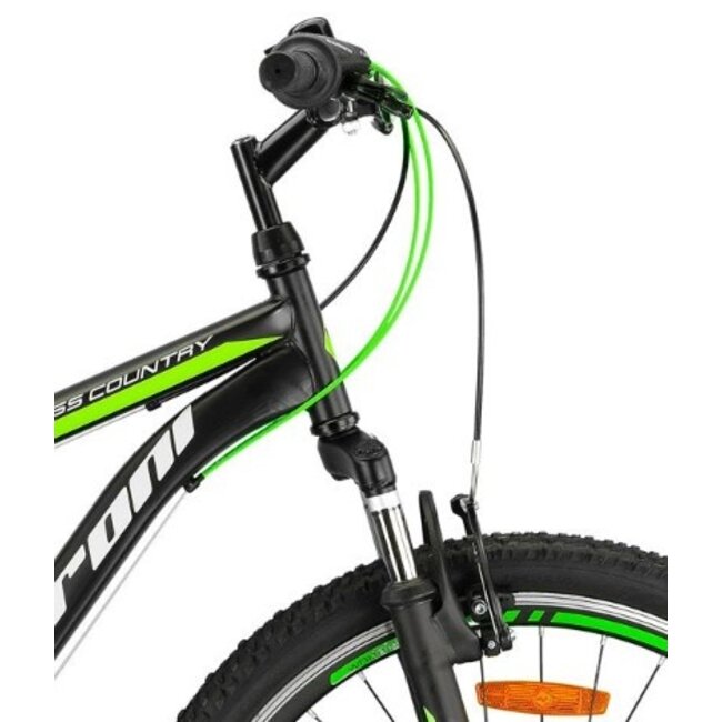 Geroni Jongens Mountainbike 24 Inch Magnum 21V Groen 2025