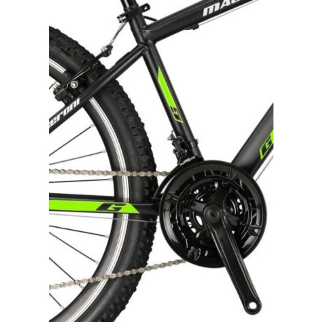 Jongens Mountainbike 24 Inch Geroni Magnum Groen