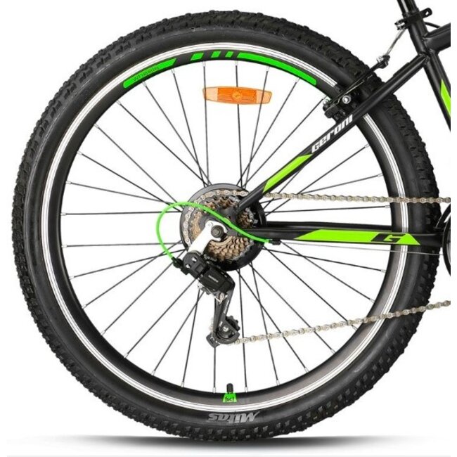 Jongens Mountainbike 24 Inch Geroni Magnum Groen