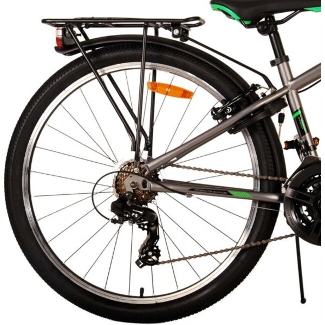 Jongensfiets 26 Inch Volare Cross Grijs 18V 22633