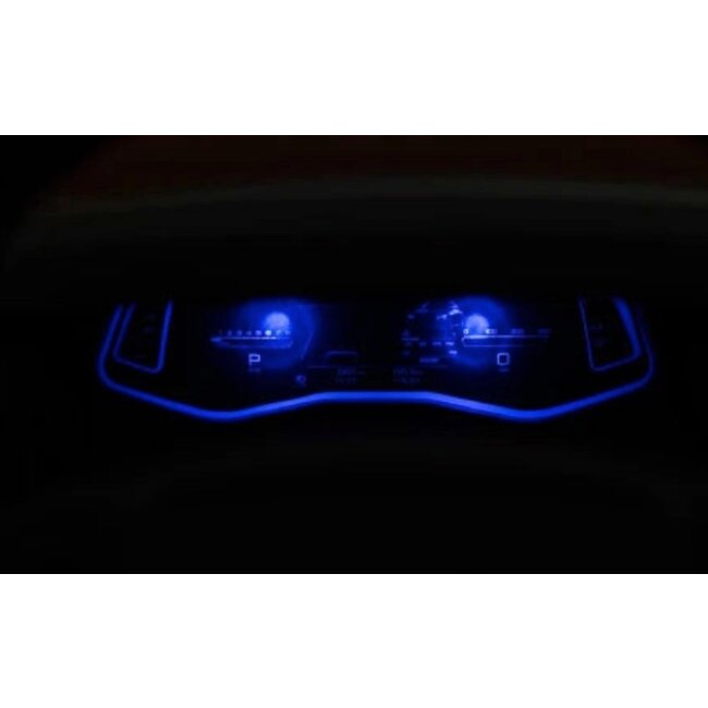 Rollzone Elektrische Kinderauto Audi RS6 Blauw - Showroom Model