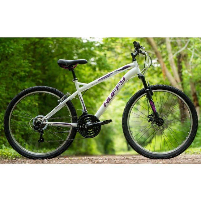 Meisjes Mountainbike 26 Inch Huffy Extent 18V Wit 66350W