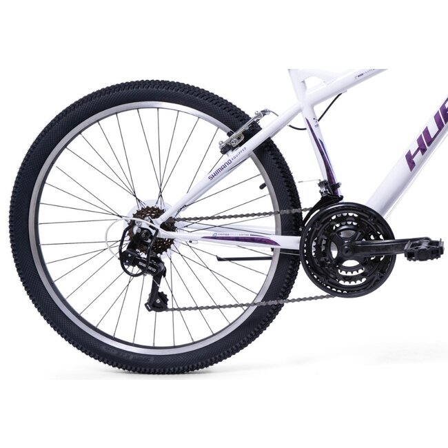 Meisjes Mountainbike 26 Inch Huffy Extent 18V Wit 66350W