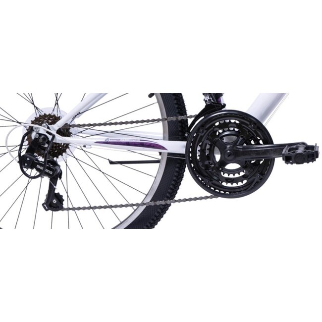 Meisjes Mountainbike 26 Inch Huffy Extent 18V Wit 66350W