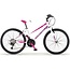 MBM Meisjes Mountainbike 24 Inch District 18V Wit Roze
