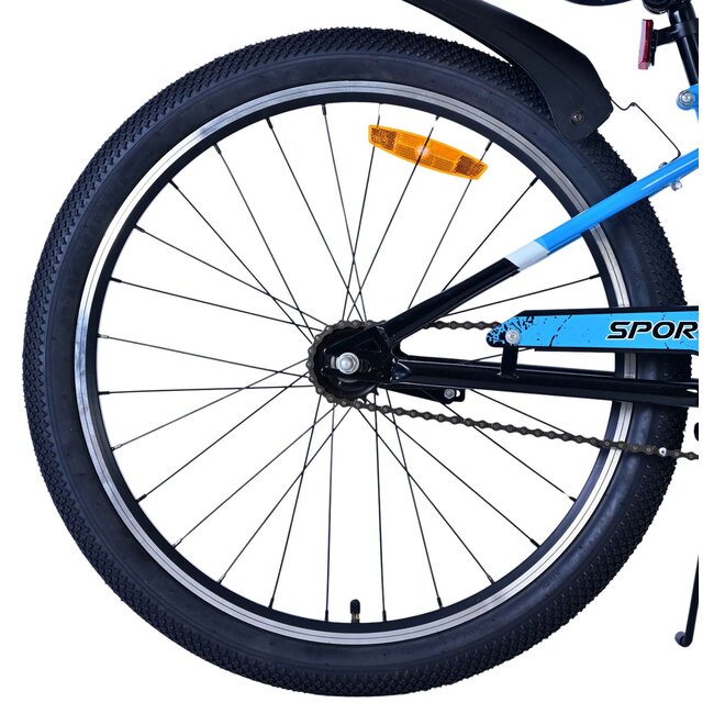 Jongensfiets 24 Inch Volare Sportivo Blauw 24110