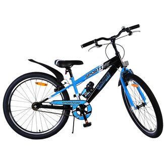 Volare Kinderfietsen Jongensfiets 24 Inch Volare Sportivo Blauw 24111