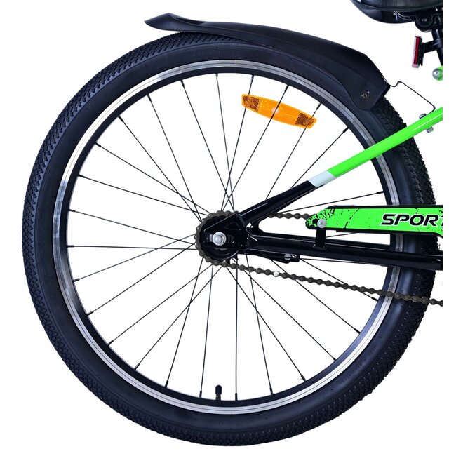 Jongensfiets 24 Inch Volare Sportivo Groen 24114