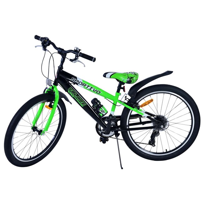 Jongensfiets 24 Inch Volare Sportivo 7V Groen 24116