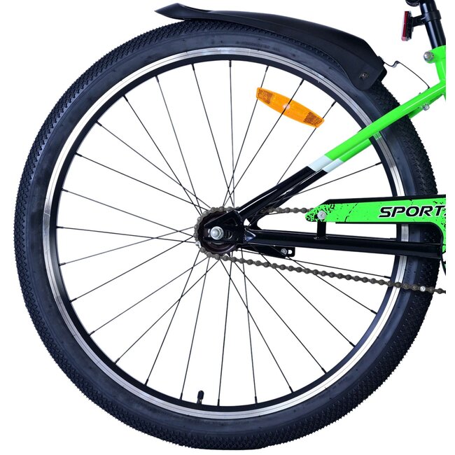 Volare Sportivo Jongensfiets 26 Inch Groen 26114 - Terugtraprem