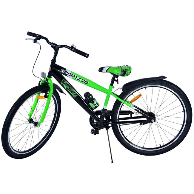 Volare Sportivo Jongensfiets 26 Inch Groen 26114 - Terugtraprem