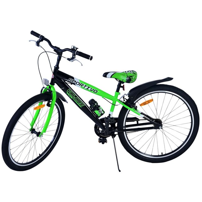 Volare Sportivo Jongensfiets 26 Inch Groen 26115 - 2 Handremmen