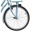 Meisjesfiets 24 Inch Retro Lichtblauw - 2e Kans